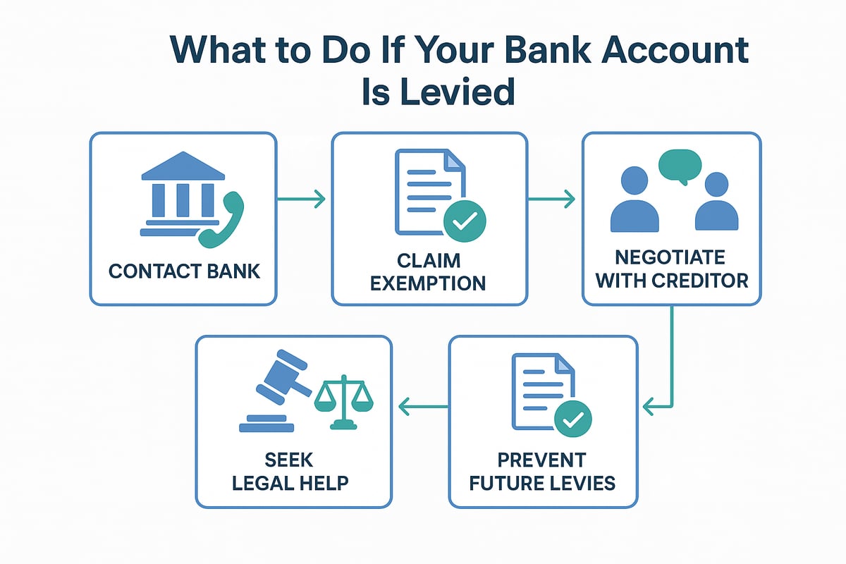 Your Options If Your Bank Account Is Levied