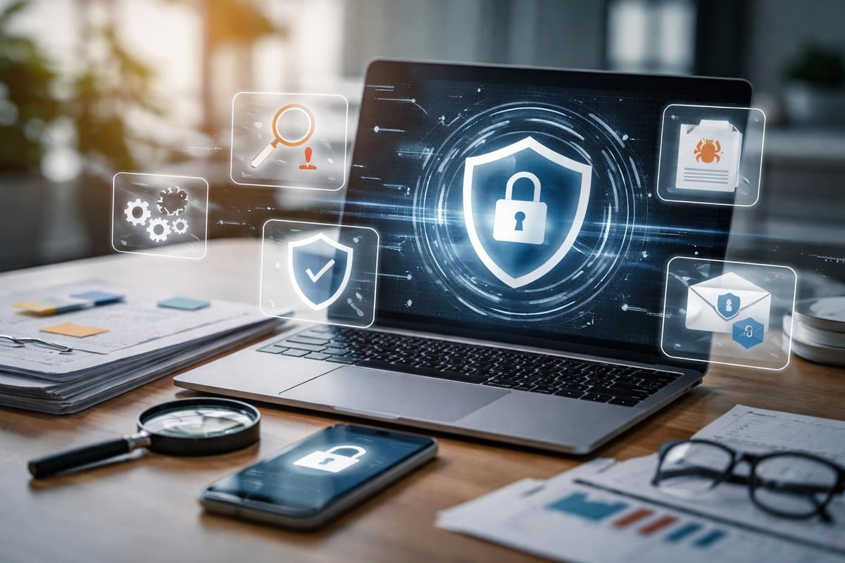 Endpoint security service layers