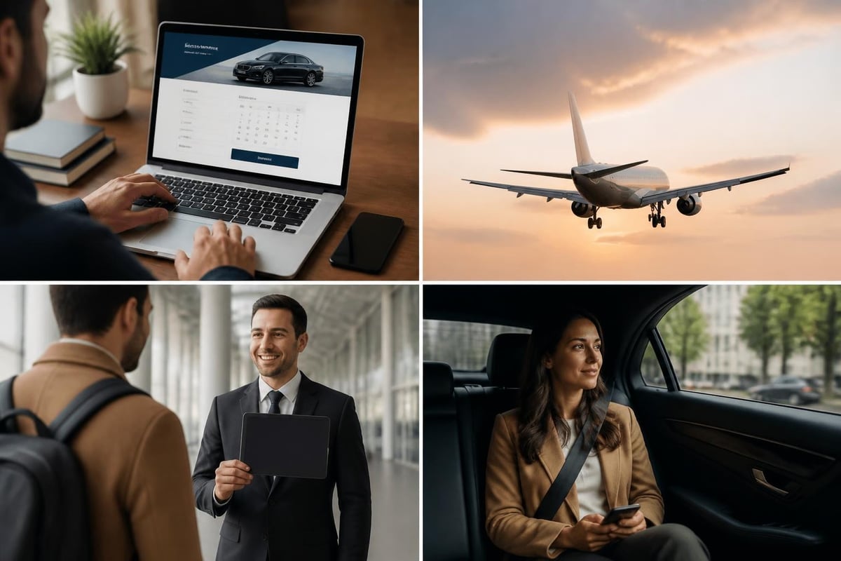 Heathrow private transfer booking process