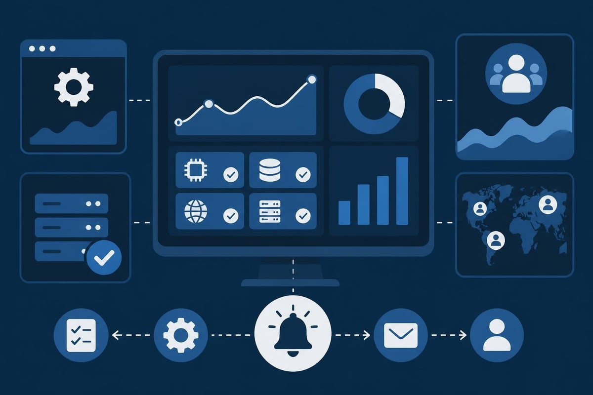 AWS monitoring dashboard
