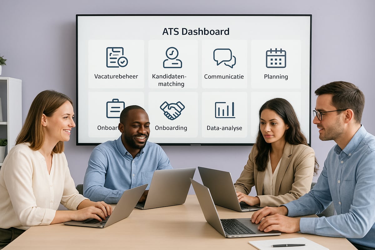 De 7 stappen naar een efficiënt recruitmentproces met ATS