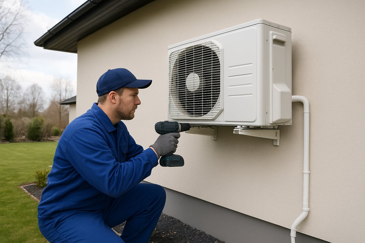 Ilmalämpöpumpun asennuksen vaiheet – näin etenee asennus 2025