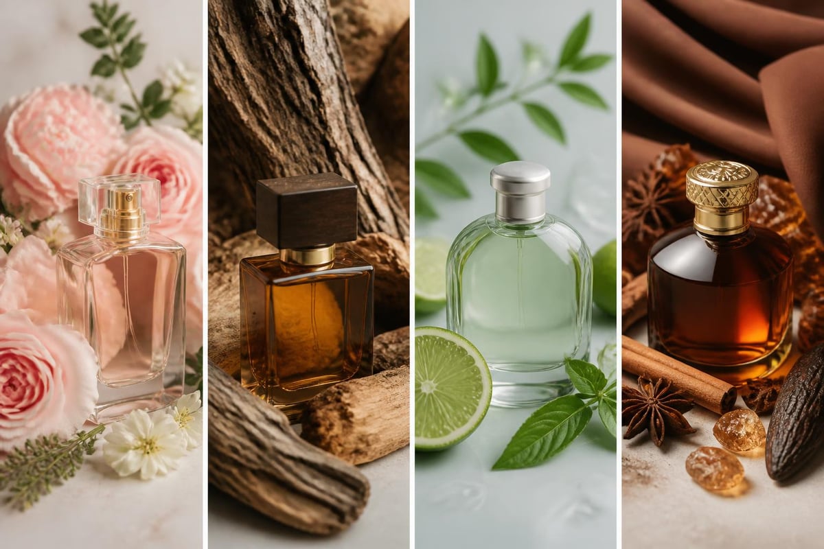 Organizing perfume preferences
