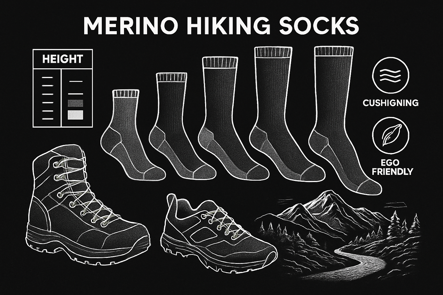 How to Choose the Right Merino Hiking Socks: Step-by-Step Guide