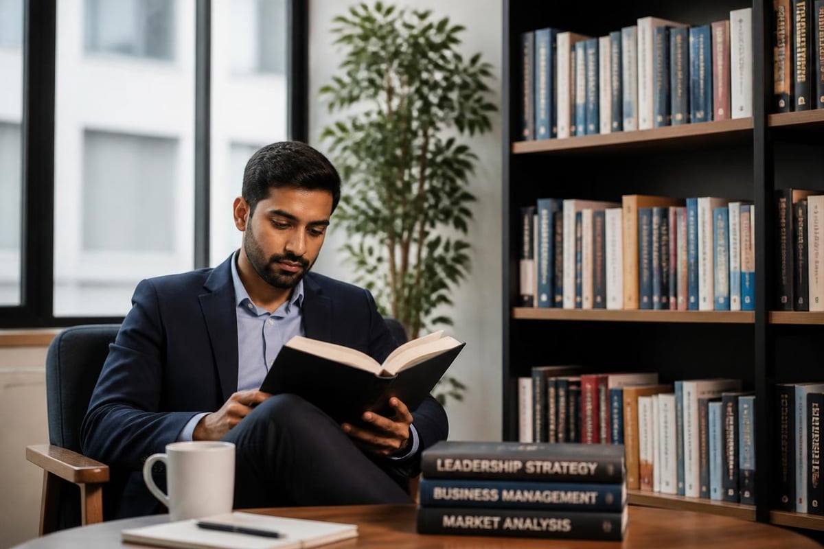Professional growth through reading