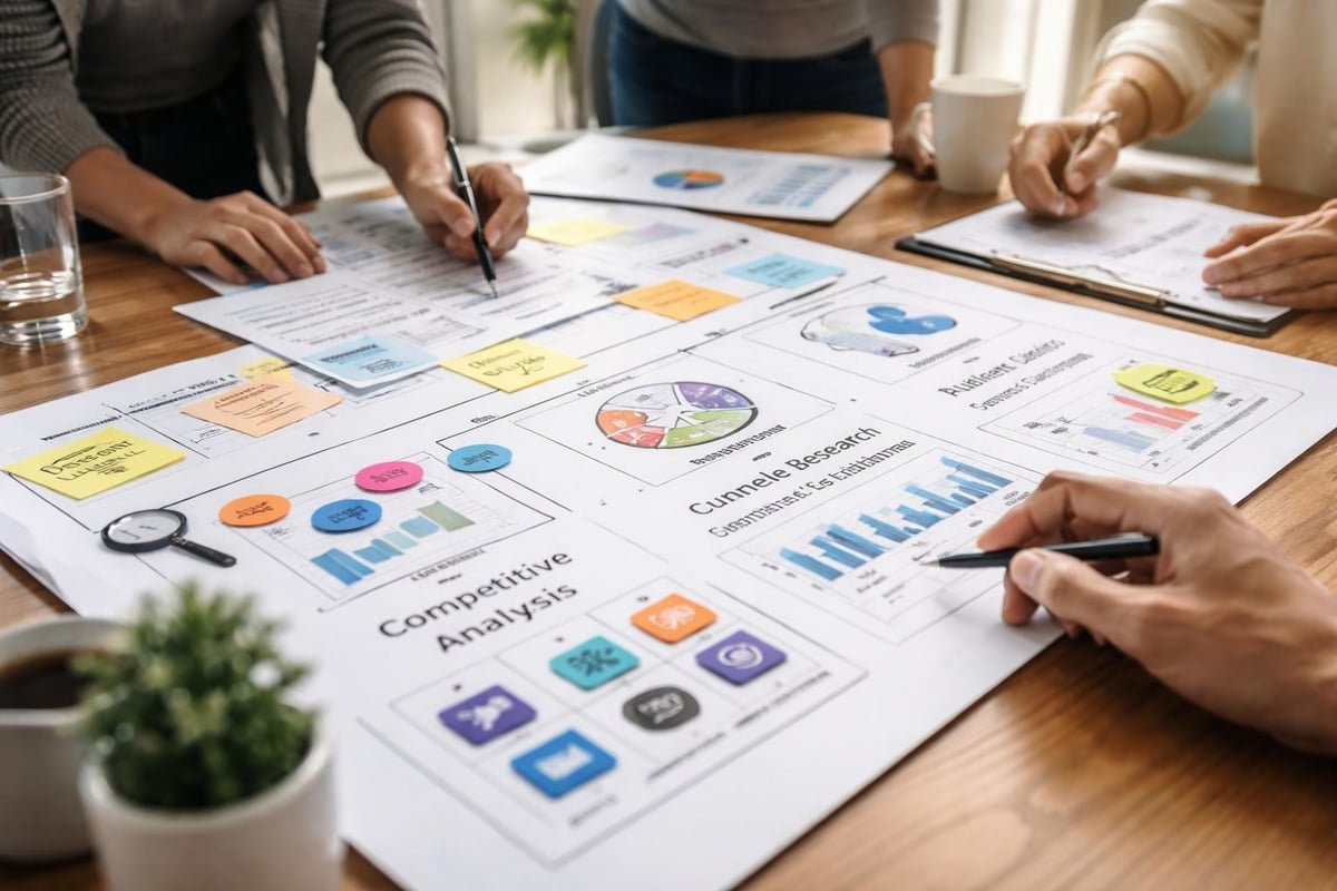 Strategic planning process for web marketing