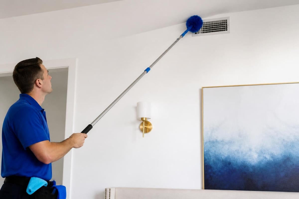 Professional dusting methods Professional dusting methods