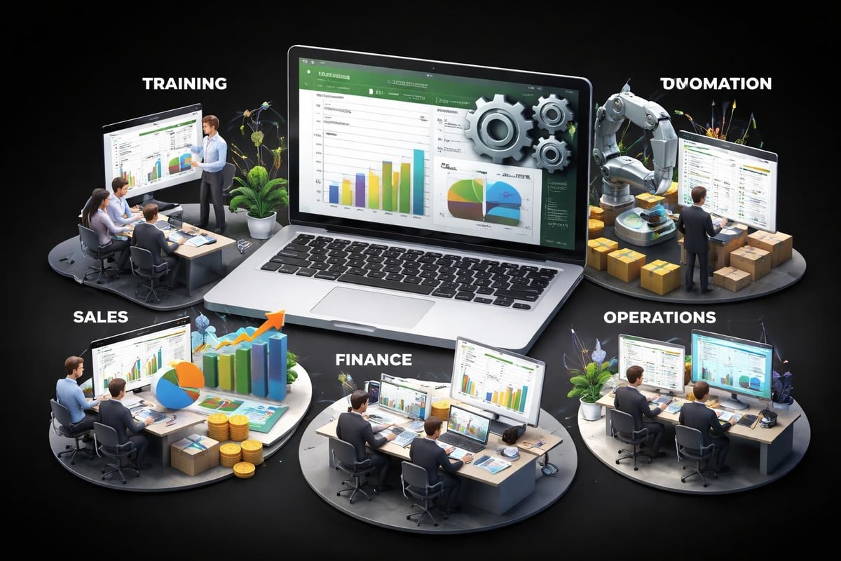 Excel consulting service categories