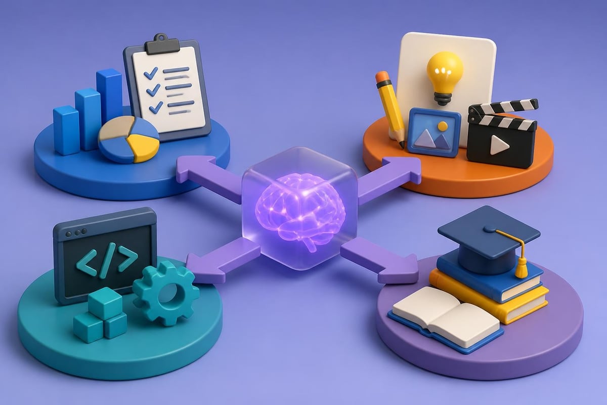 Prompt applications across domains