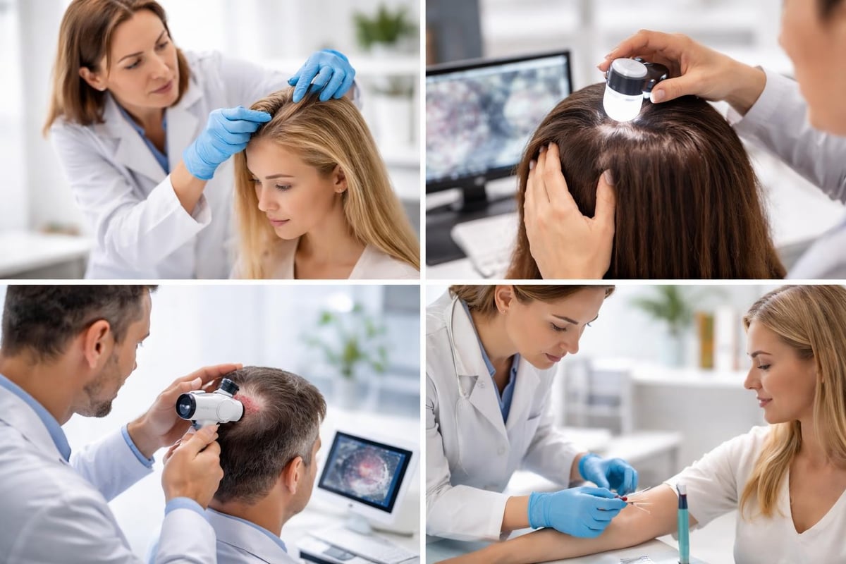 Alopecia diagnosis methods