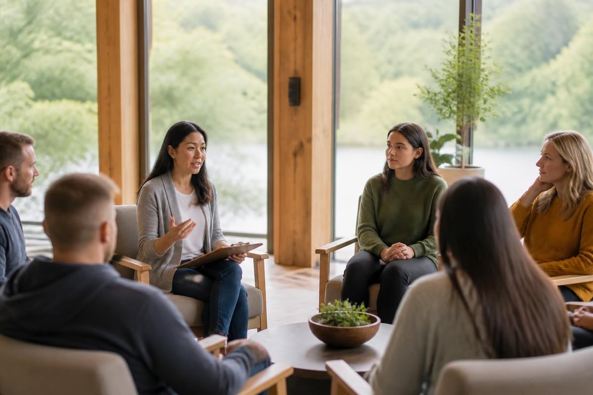 Therapeutic components of depression retreats