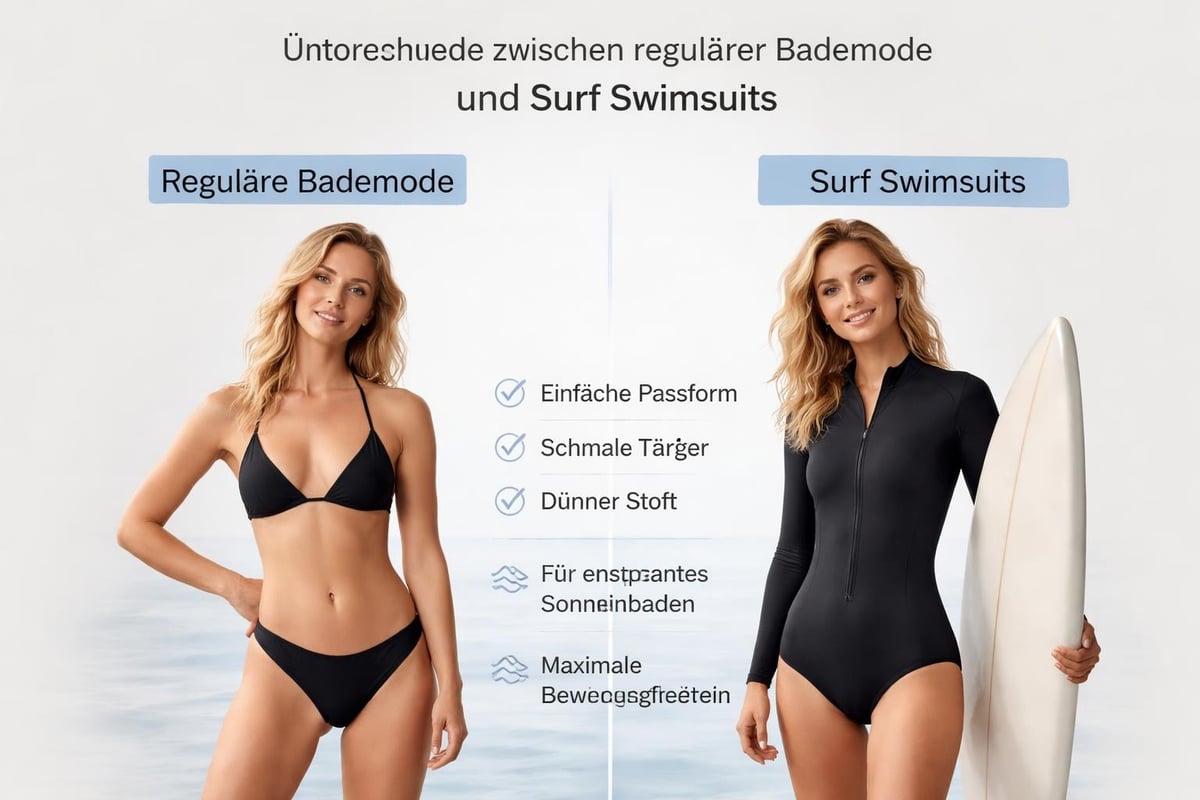 Surf swimsuit fit comparison
