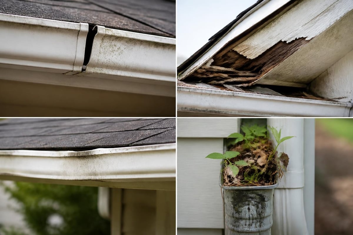 Gutter damage assessment