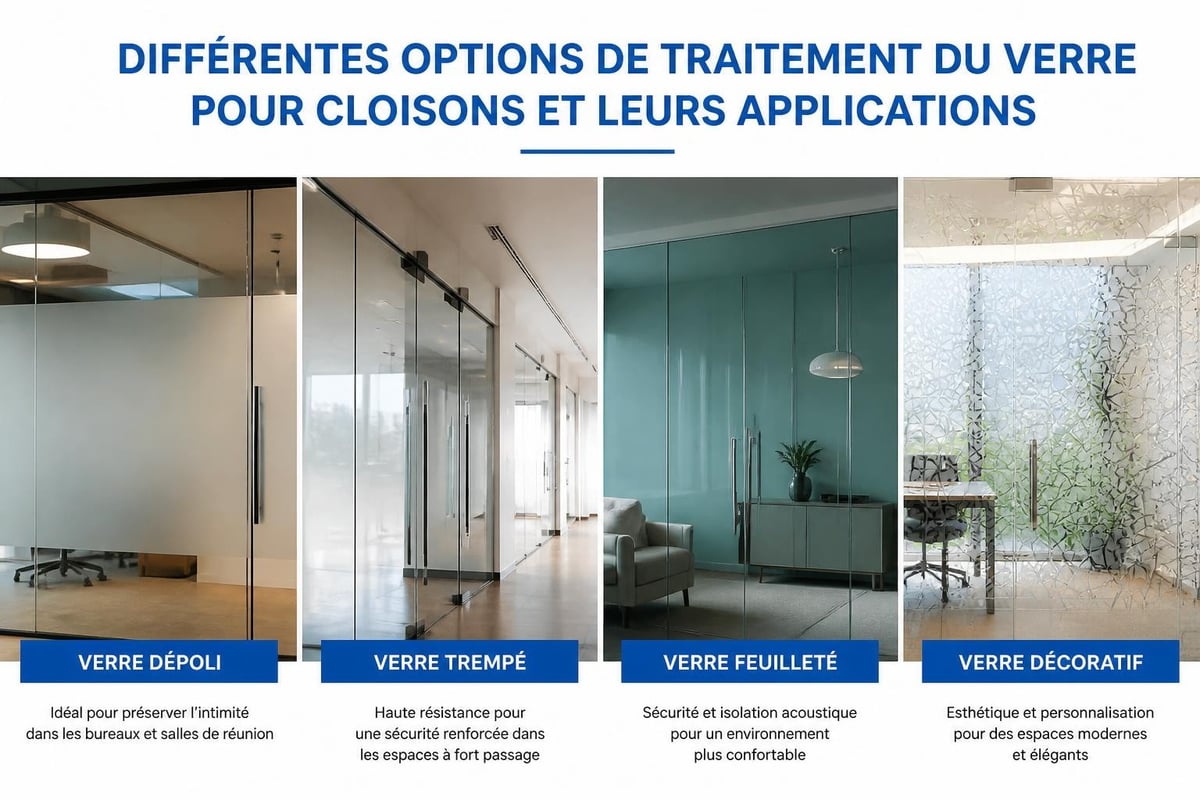 Options de vitrage