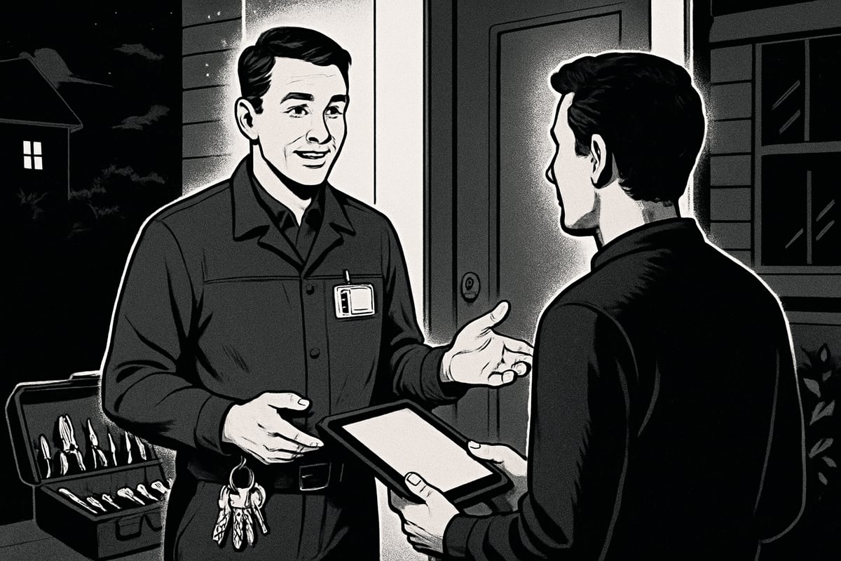 Wie läuft eine Türöffnung ab? Schritt-für-Schritt-Anleitung