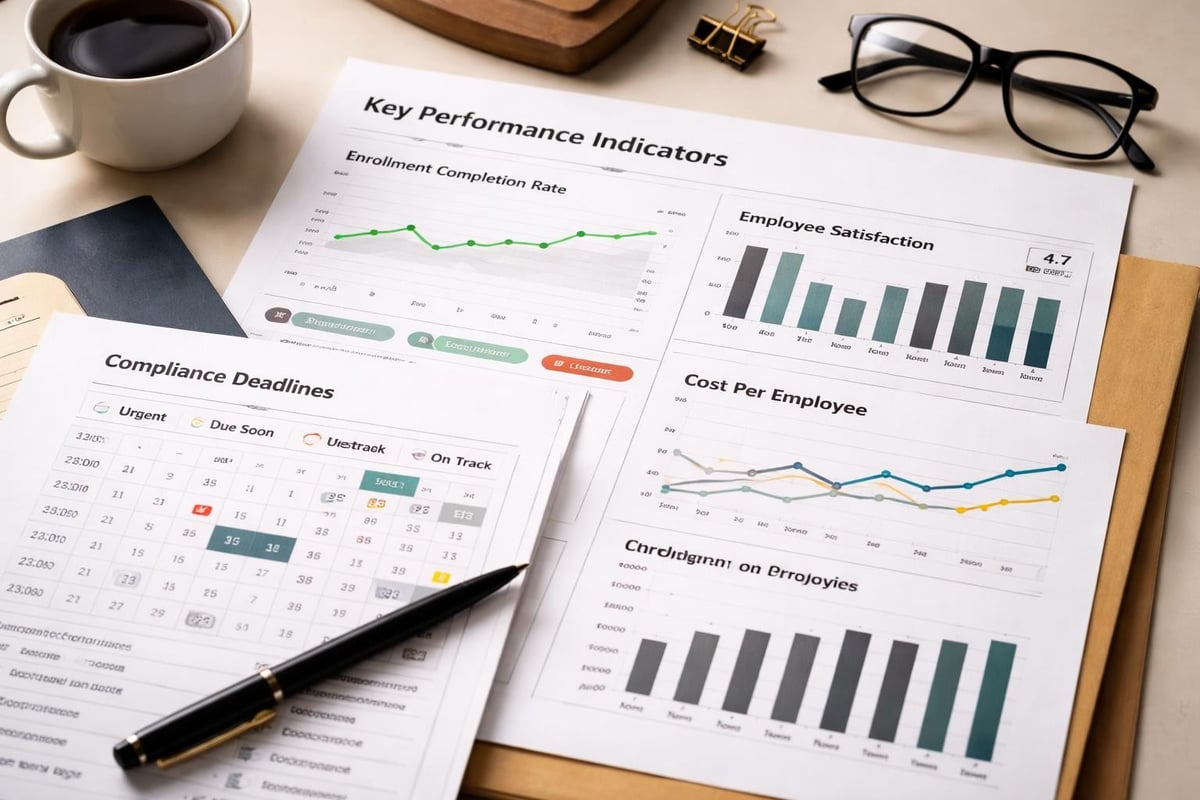 Benefits metrics dashboard