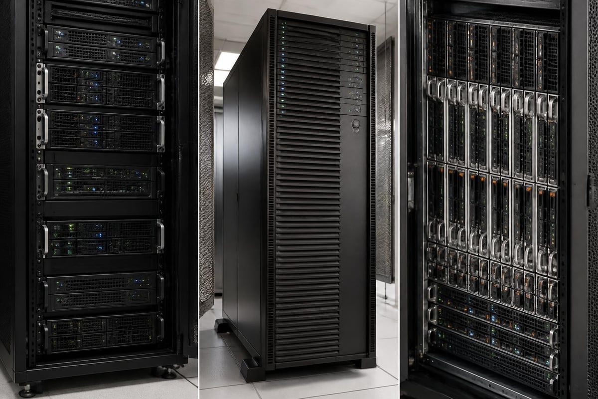 Server specification comparison