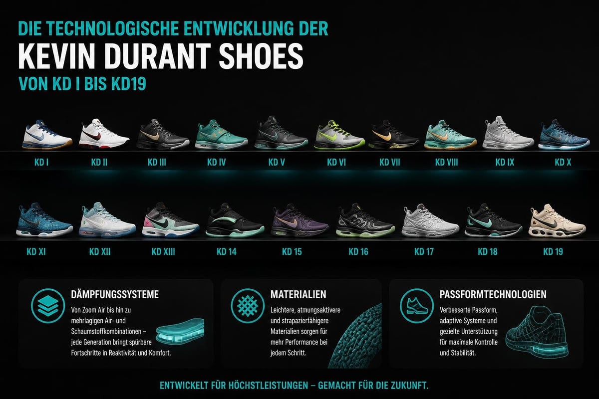 KD shoe technology evolution