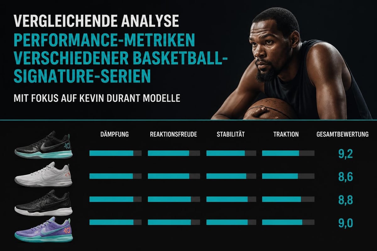 Basketball shoe comparison chart