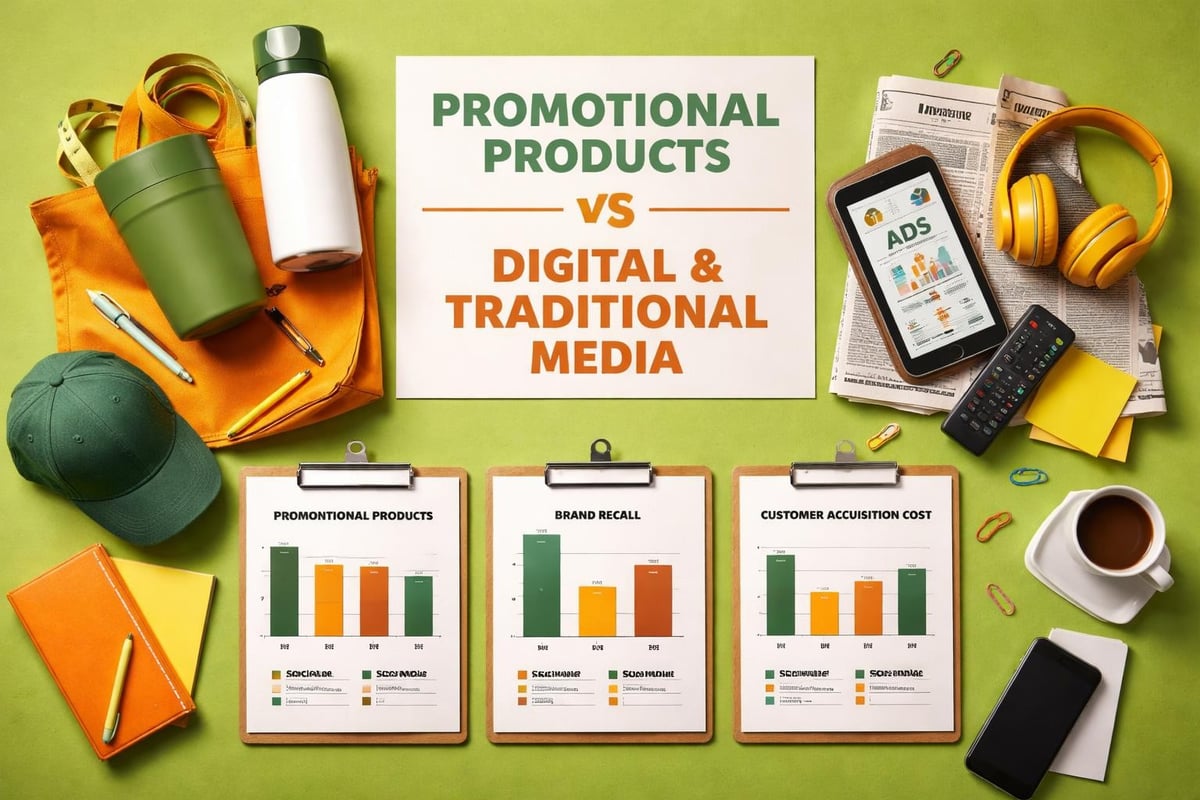 Promotional product ROI comparison