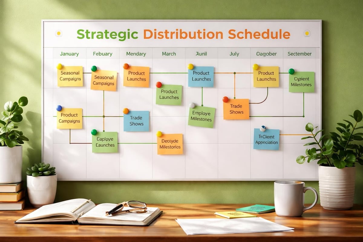 Promotional campaign timeline