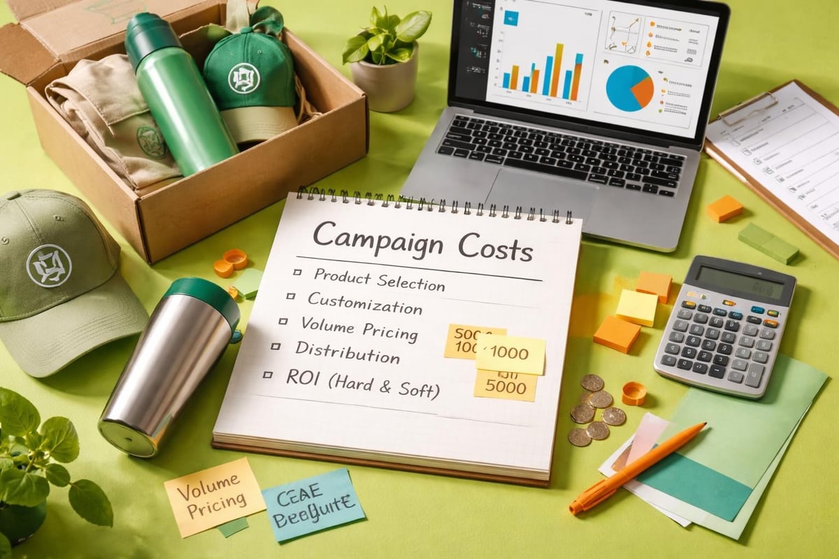 Promotional product budgeting