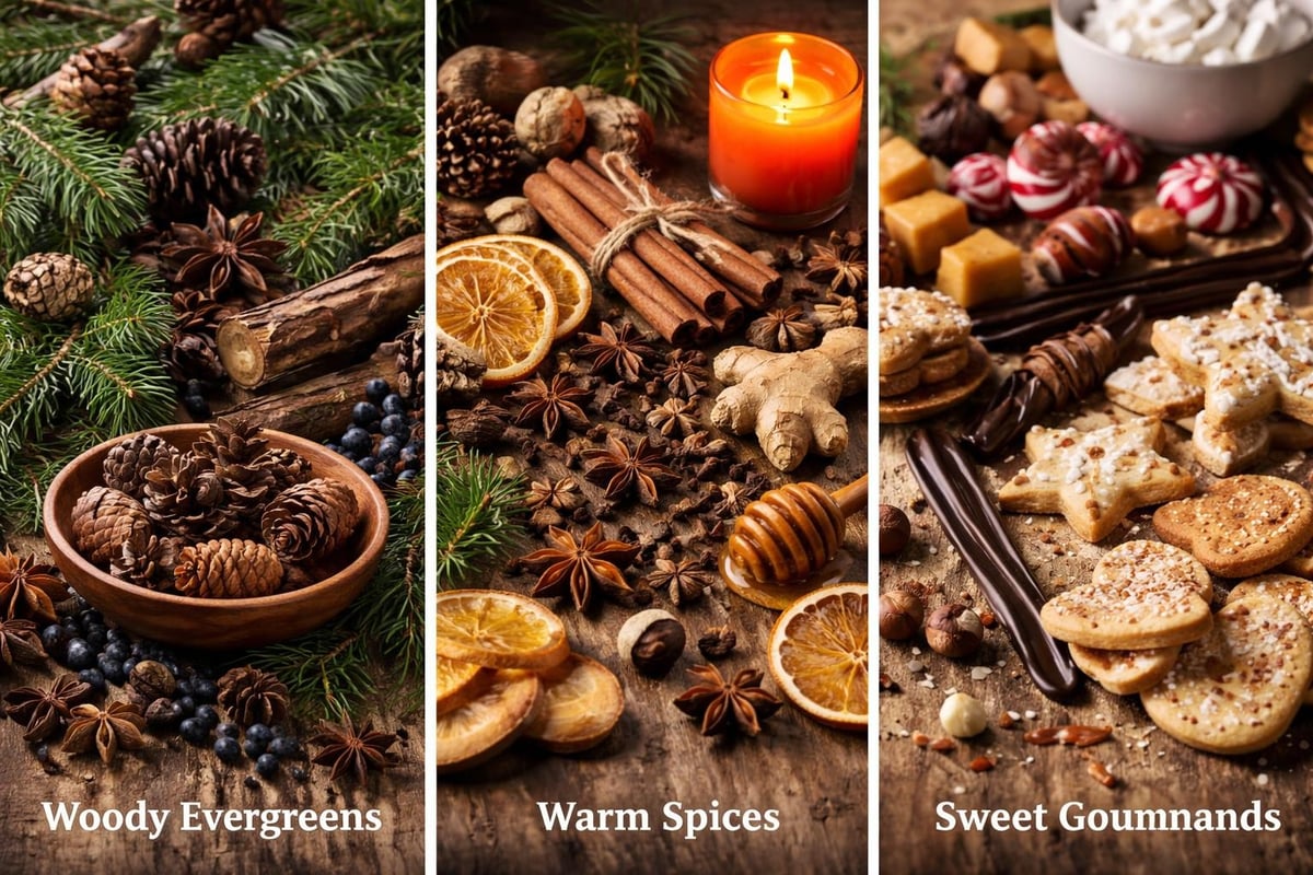Christmas fragrance categories
