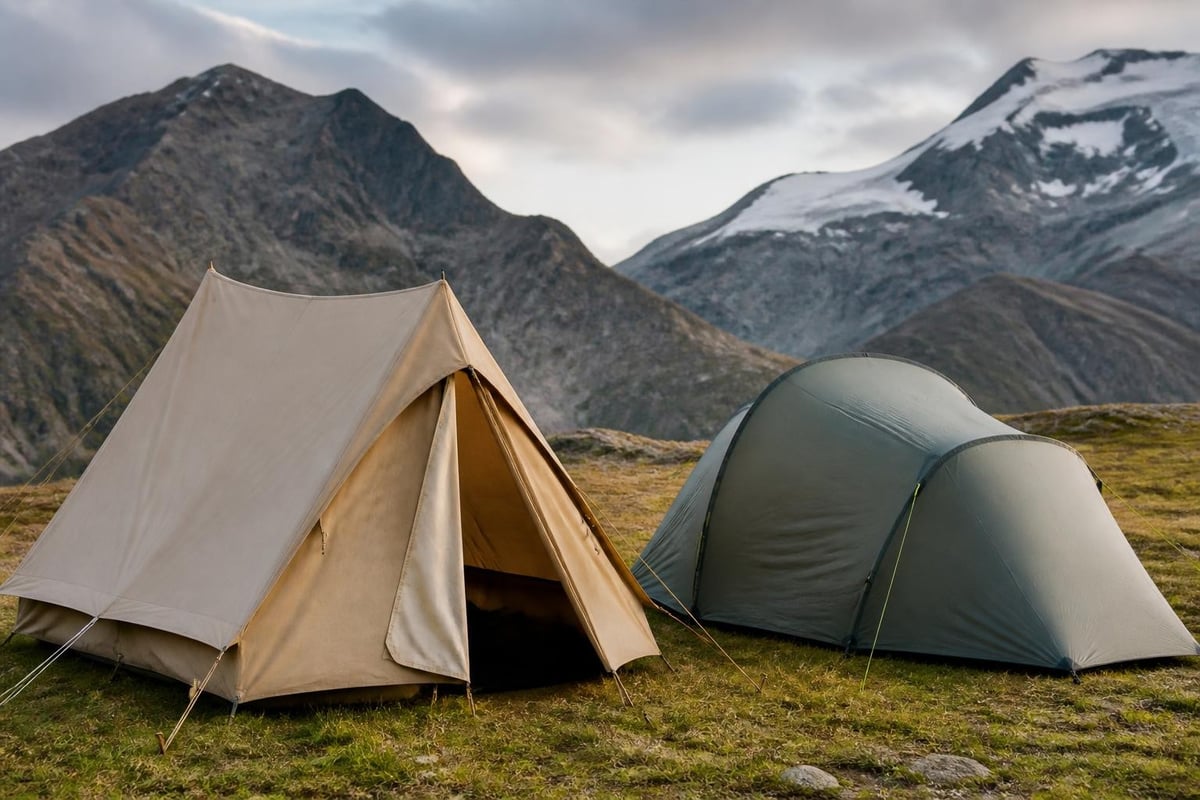 Tent material comparison