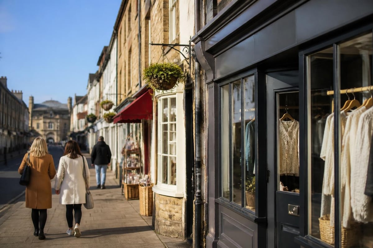 Shopping variety in Wells
