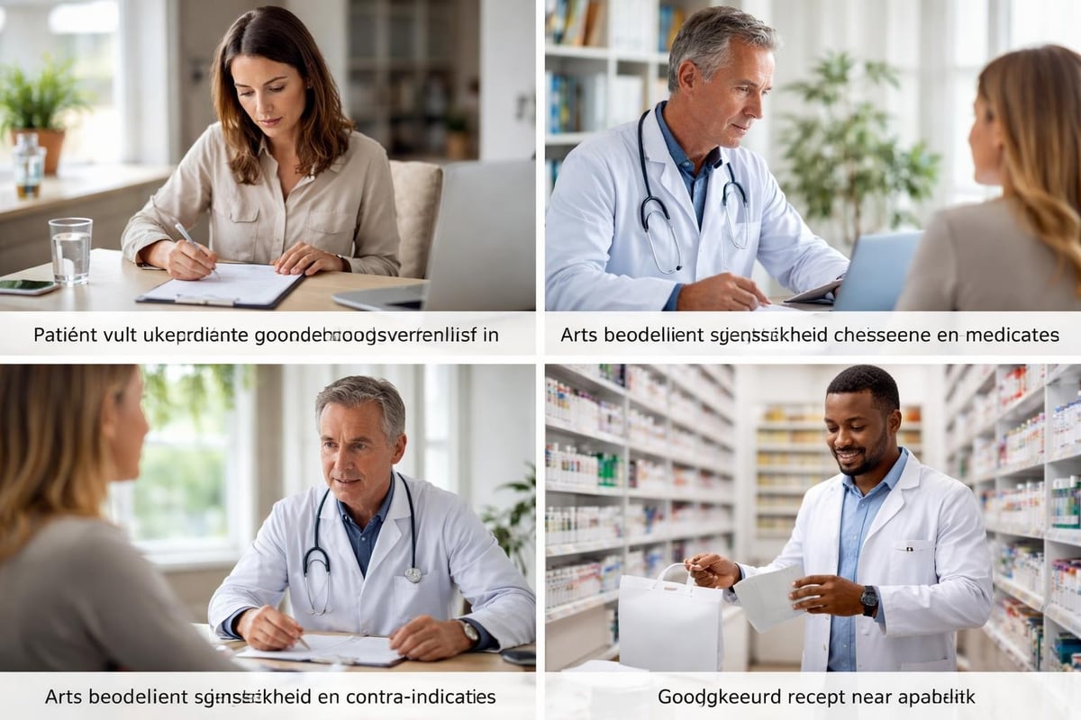 Online medical assessment process