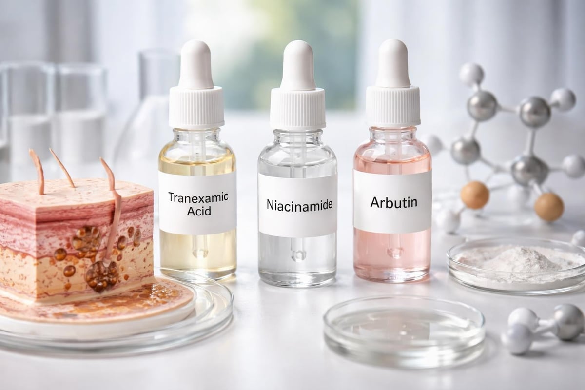 Brightening ingredient mechanisms