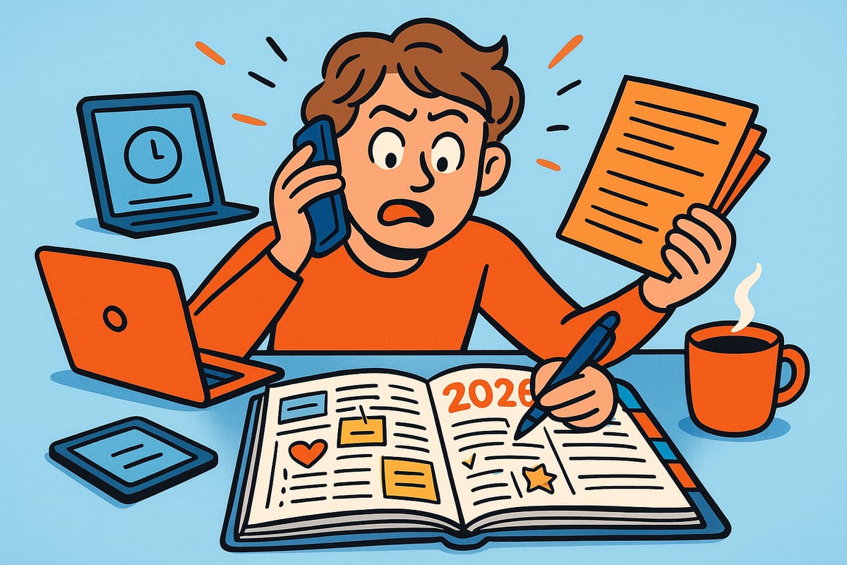 Waarom een agenda bestellen voor 2026 essentieel is