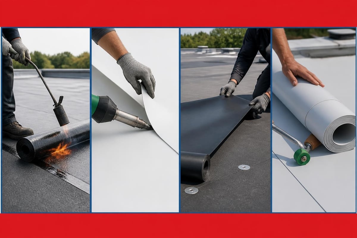 Commercial roofing systems