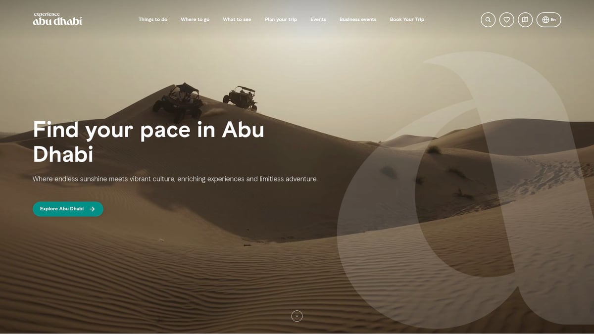 8 Inspiring Web Tourism Platforms to Explore in 2025 - Experience Abu Dhabi