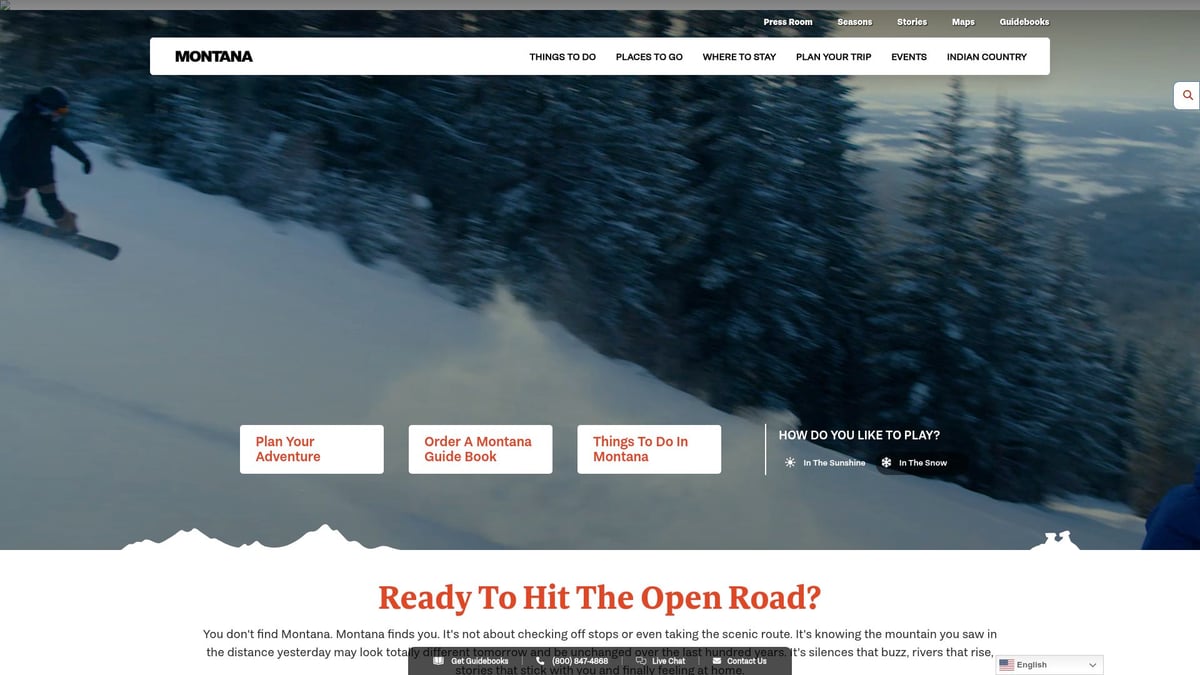 8 Inspiring Web Tourism Platforms to Explore in 2025 - Visit Montana