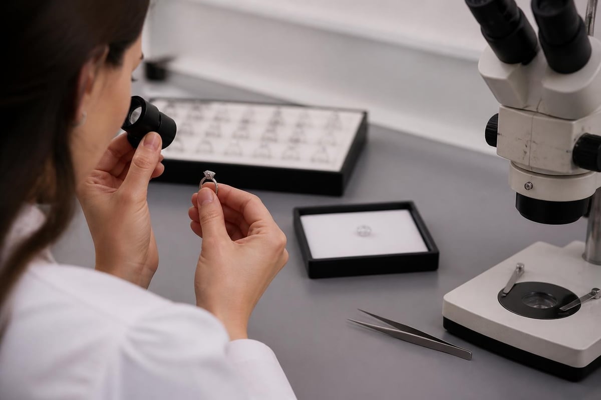 Diamond certification process