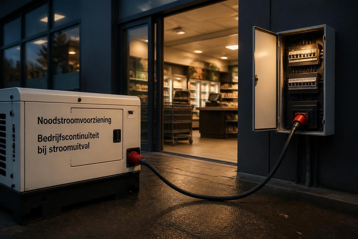 Noodstroomoplossingen bedrijven