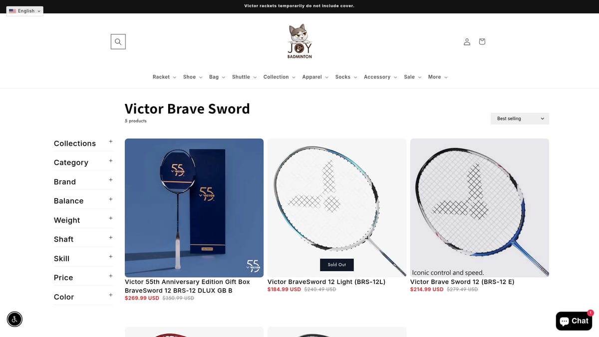Top 7 Victor Badminton Racket Picks for 2026 Players - Victor Brave Sword 12