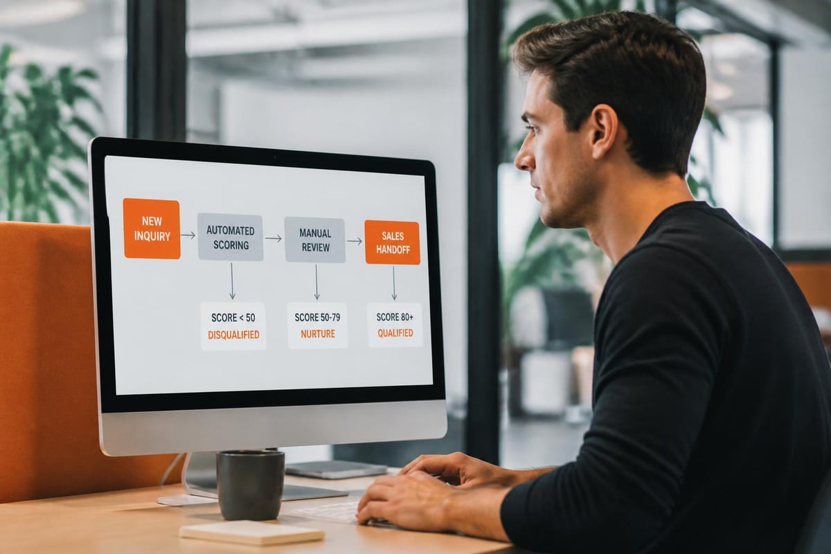 Lead Form Strategy for Software Development Companies Lead qualification workflow