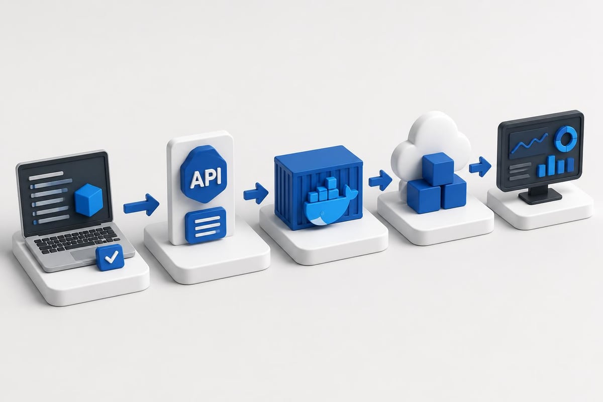 AI application deployment pipeline