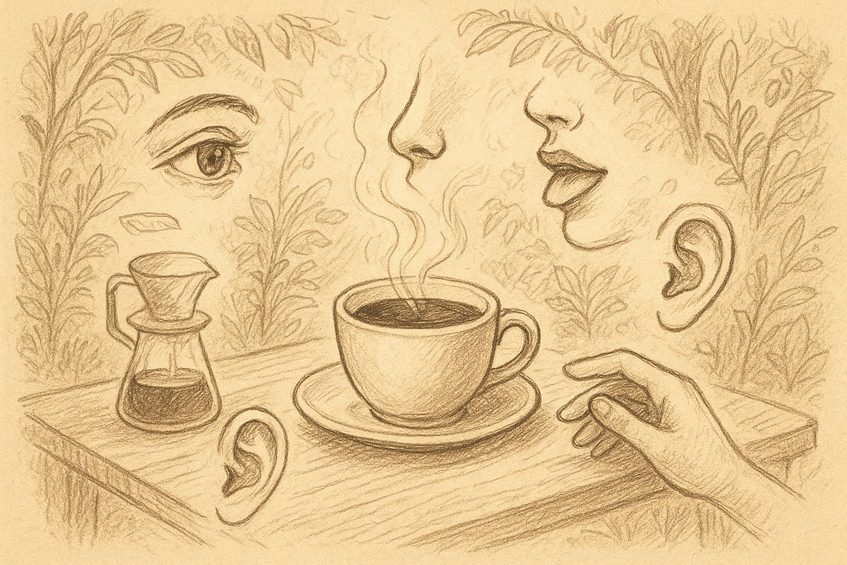 Sensory Exploration: Experiencing Coffee Through the Five Senses