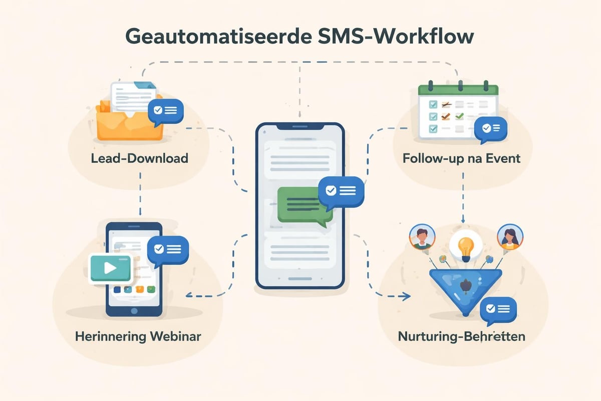 SMS marketing automation flow
