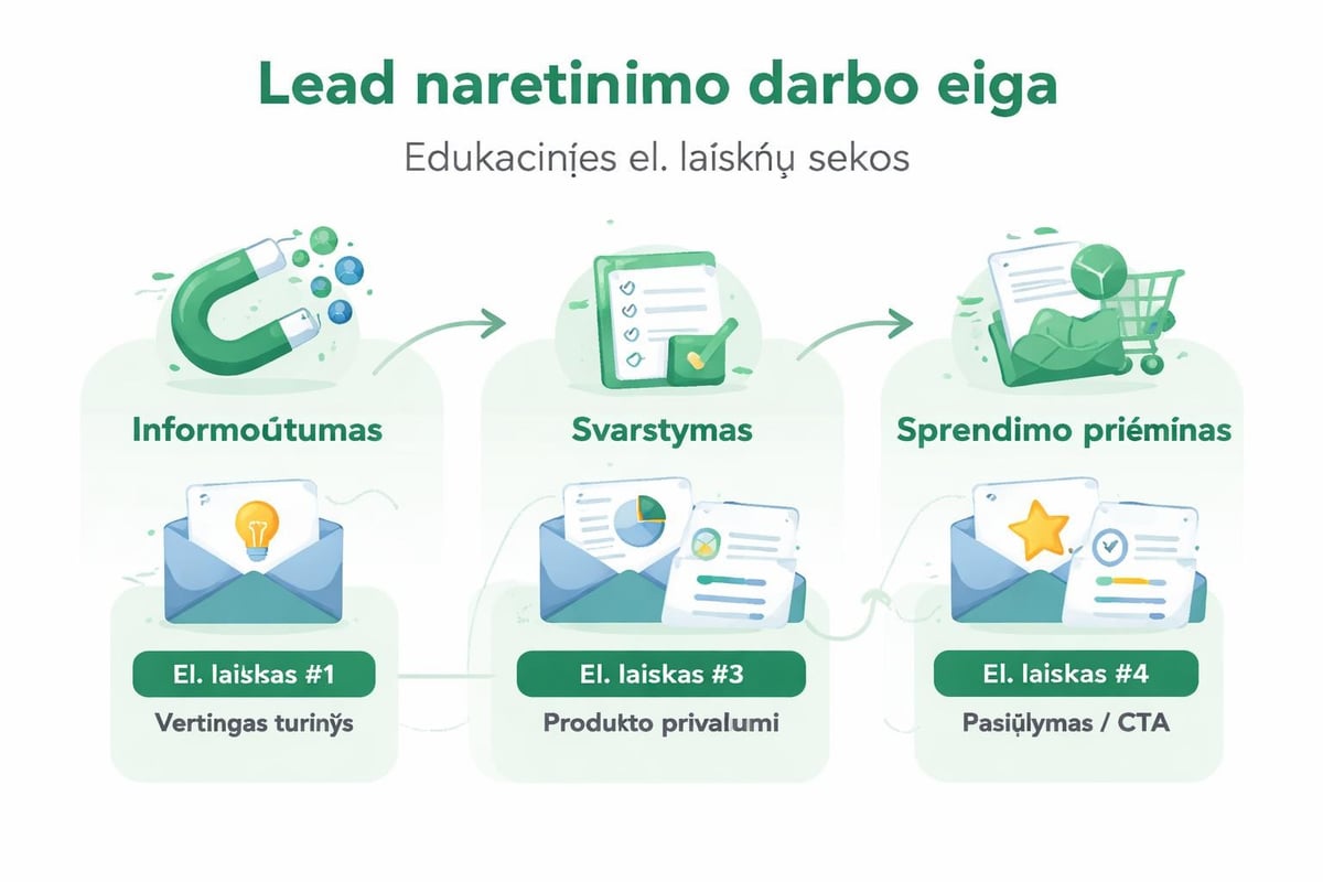 Email nurturing sequence