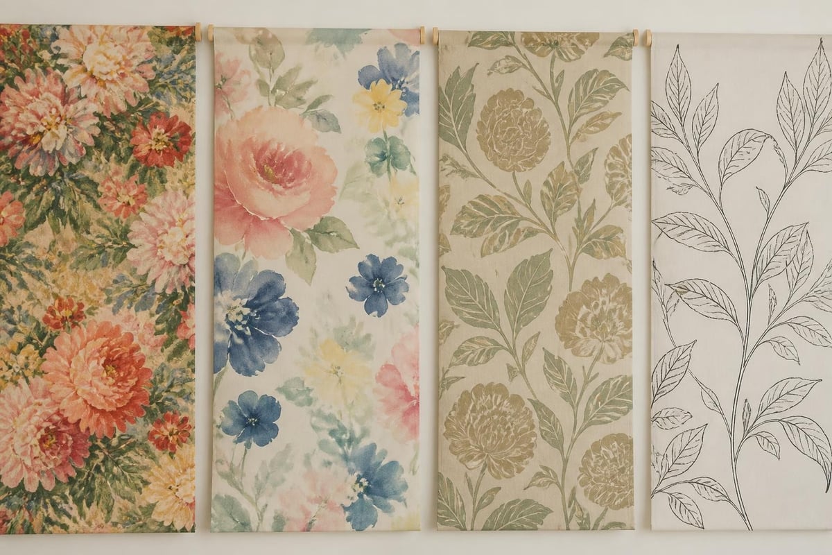 Floral bedding style evolution
