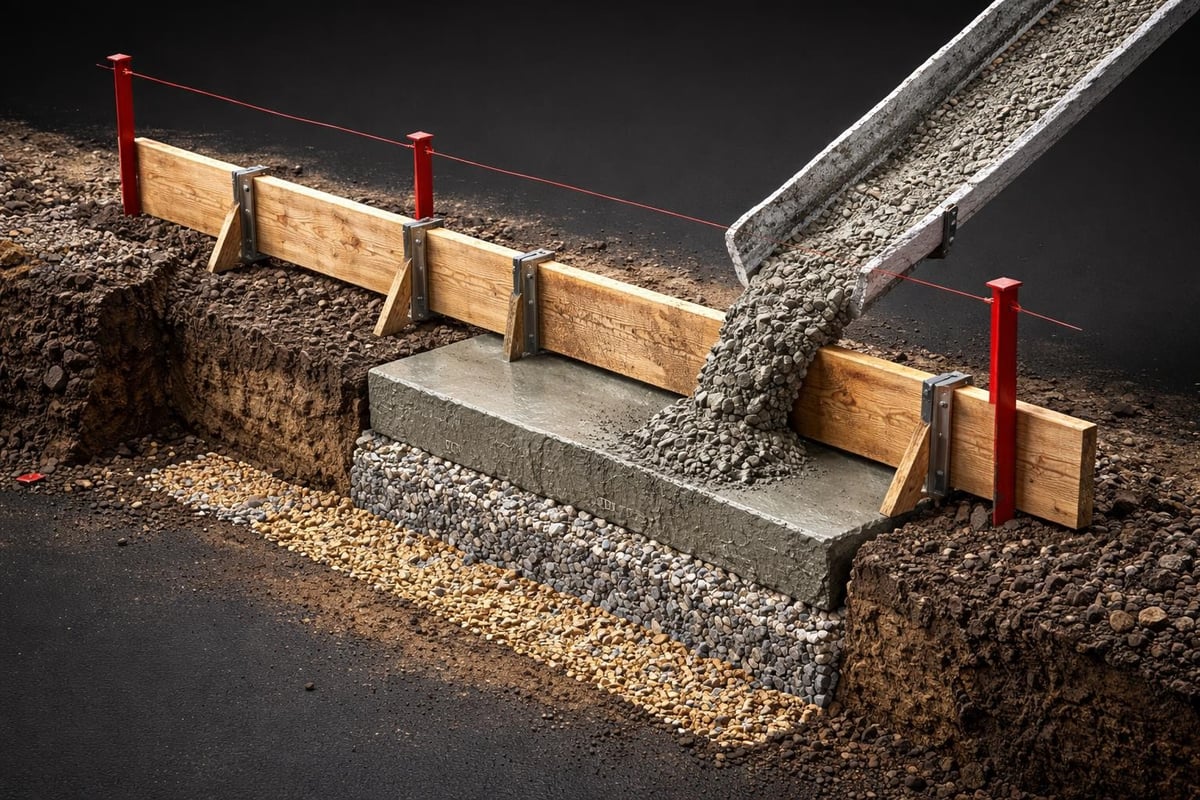 Formwork alignment process