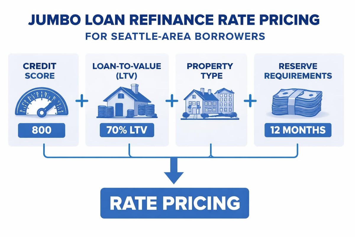 Jumbo loan rate factors