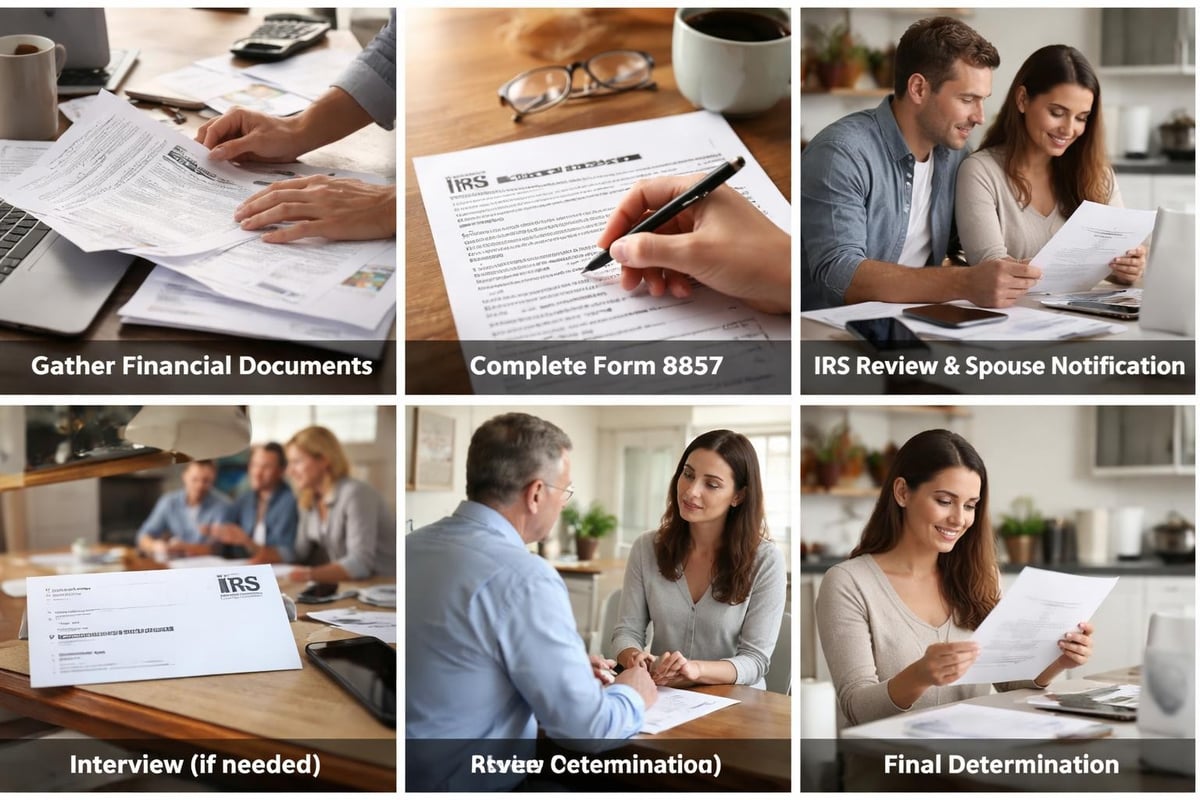 Form 8857 application process