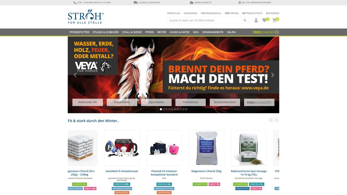 Pferdefutter Getreidefrei Guide 2026: Gesund Füttern - Getreidefreies Pferdefutter bei STRÖH: Große Auswahl & Fachberatung
