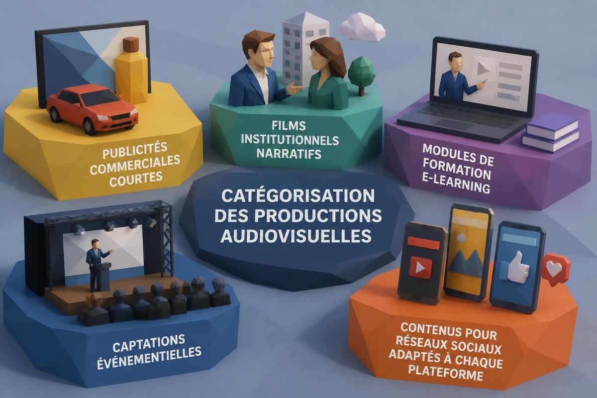 Types de contenus audiovisuels