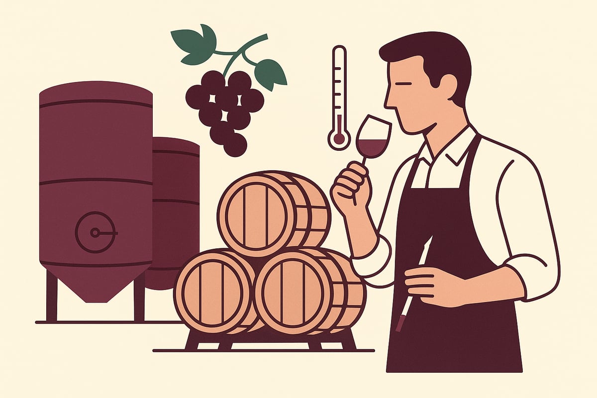 Tecniche di Vinificazione e Affinamento